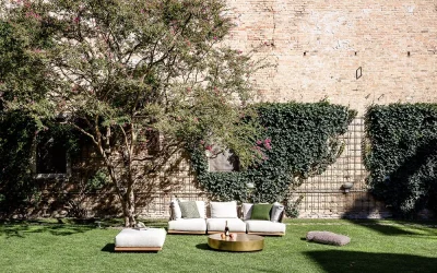 Arredo giardino moderno per un outdoor di design